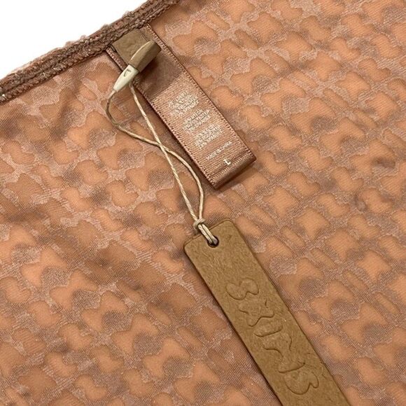 Skims Top WMNS L Velvet Logo Glove Scoop Stretch Sexy Sold Out New - Picture 13 of 13